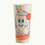 650mL Single Wall Cold EcoCup - Milkshake - FSC MIX