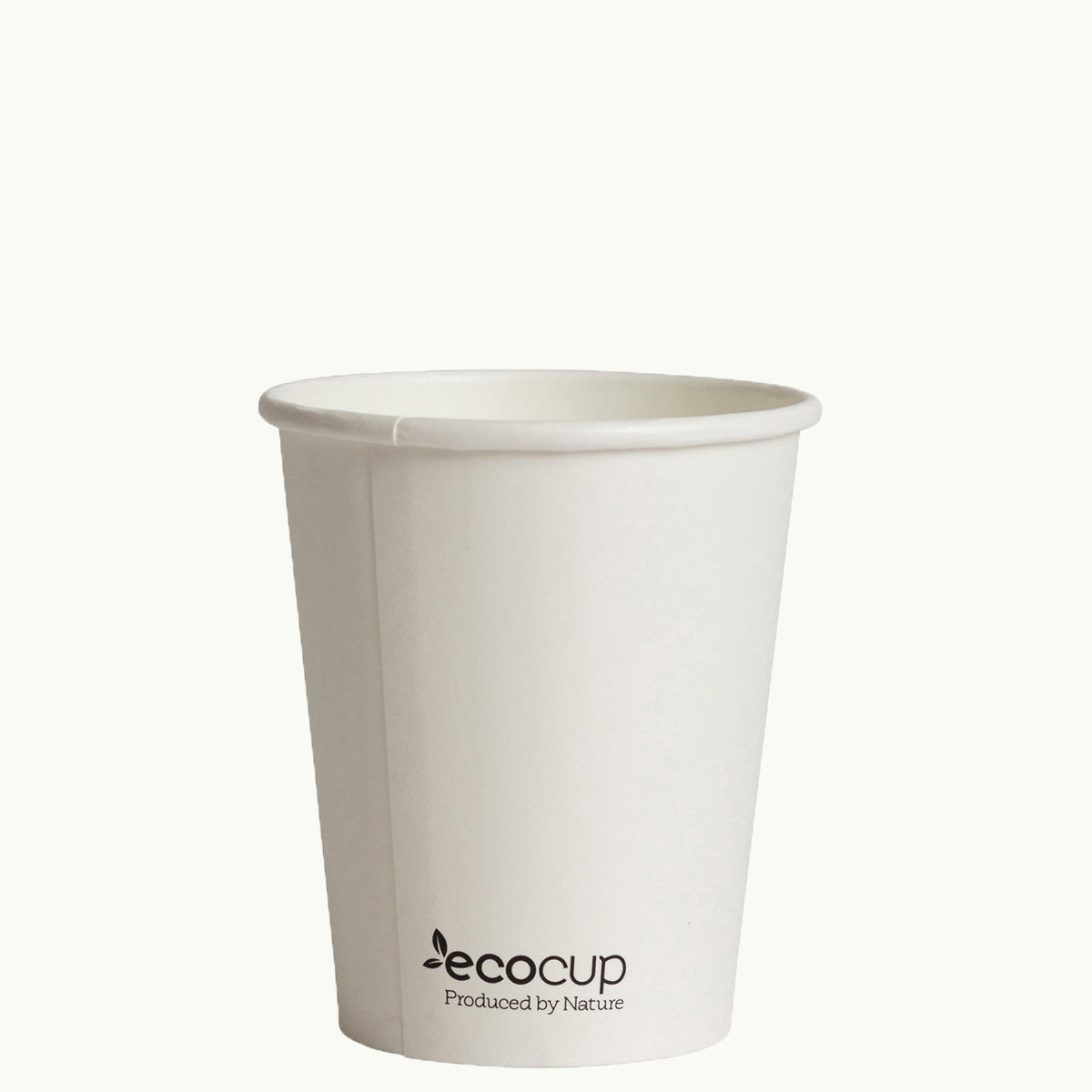 Single Wall EcoCup - WHITE - FSC MIX