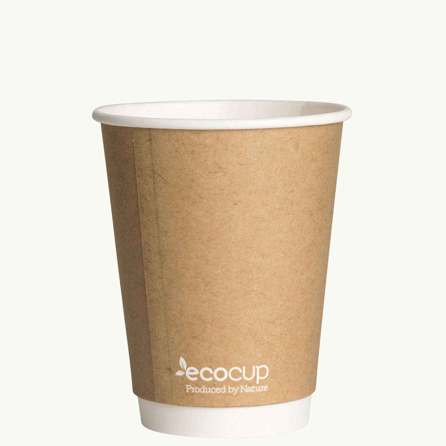 double wall kraft paper coffee cups