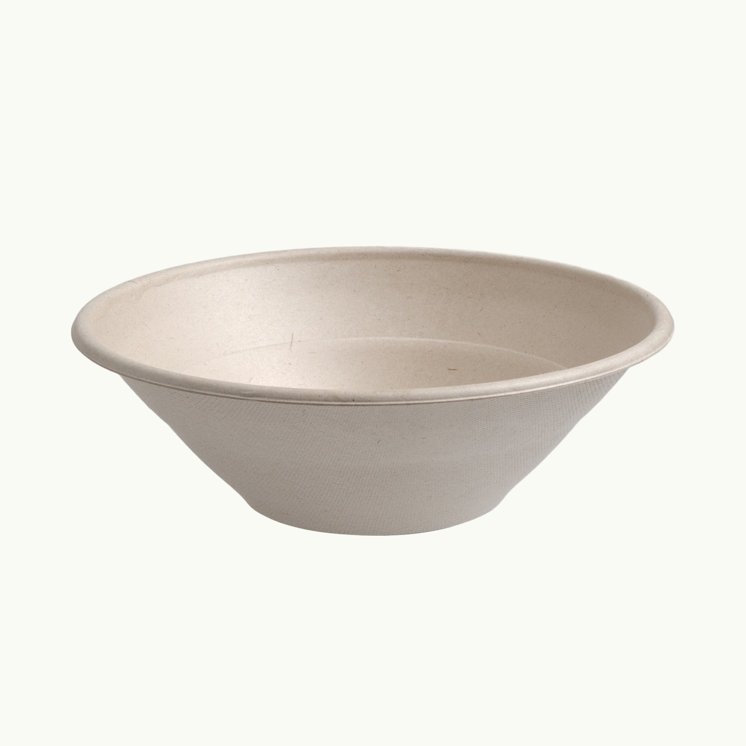 Compostable sugarcane bowls are certified for home and industrial composting, available in 500ml, 700ml and 960ml.